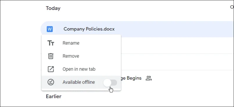 Hur man använder Google Dokument offline