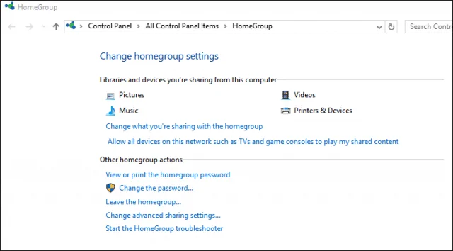 Sådan opretter og deltager du i en hjemmegruppe i Windows 10