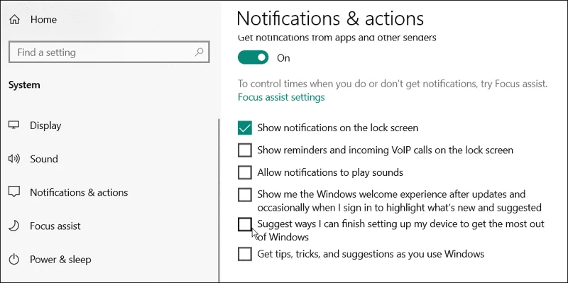 Så här inaktiverar du "Låt oss slutföra installationen av din enhet" på Windows