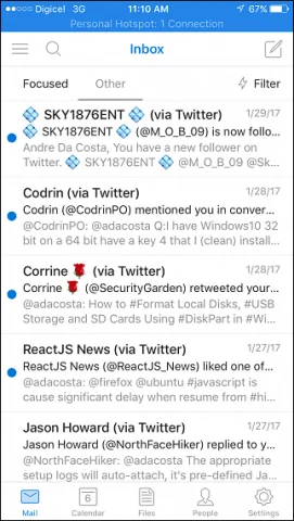 Zoraďte dôležité e-maily pomocou zameranej doručenej pošty pre Outlook