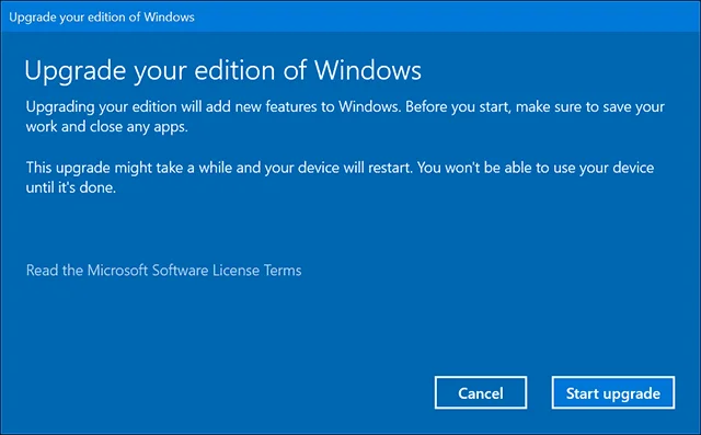 Fixa Windows 10 Media Creation Tool från standard till Home istället för Pro