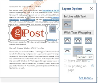 Vízjel hozzáadása a dokumentumokhoz a Microsoft Word programban