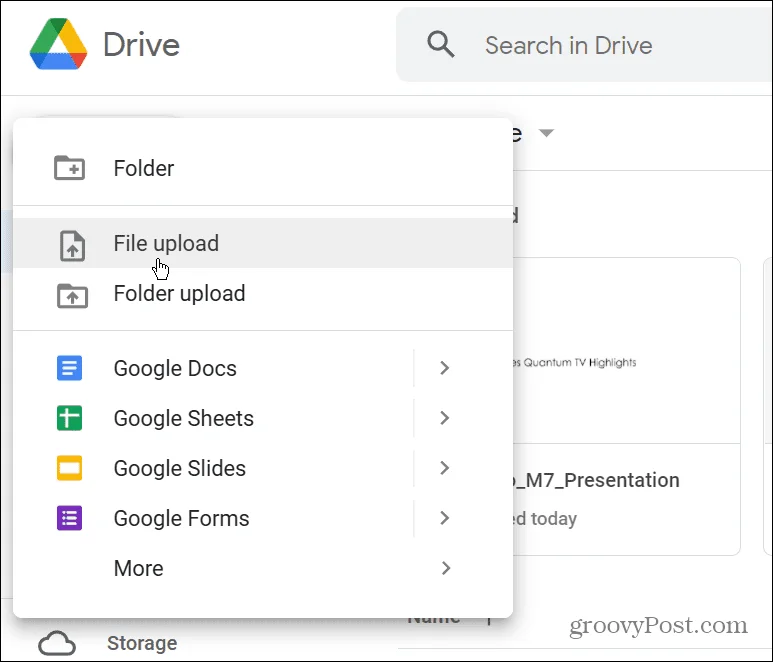 Hvordan konvertere en PowerPoint til Google Slides