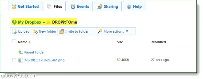 Ta emot filer från vem som helst direkt till din Dropbox med DropItToMe (uppdaterad)