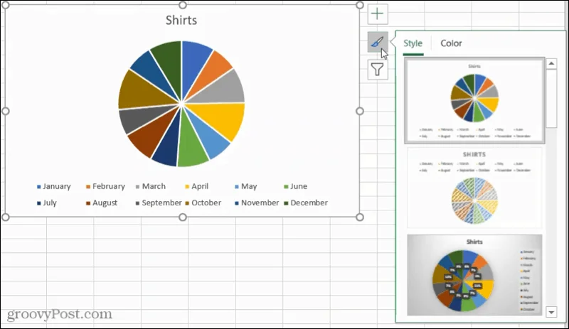 Sådan laver du et cirkeldiagram i Microsoft Excel
