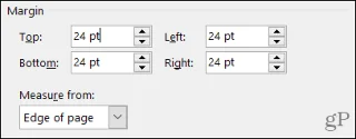 Sådan tilføjes kant til en side i Microsoft Word