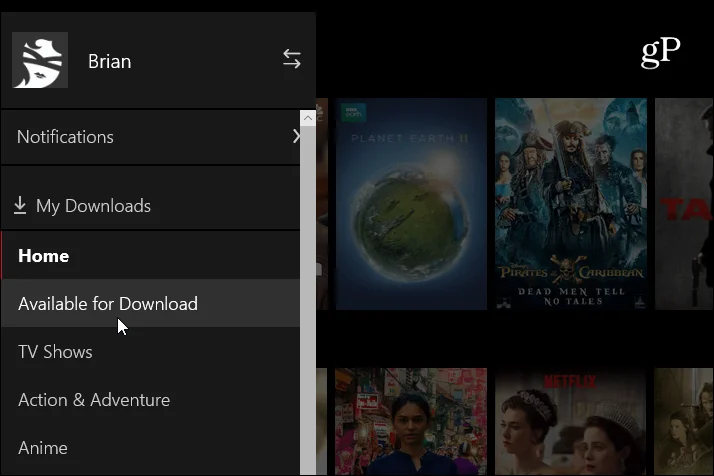 Ladda ner Netflix-filmer och TV på Windows 10 för att titta offline