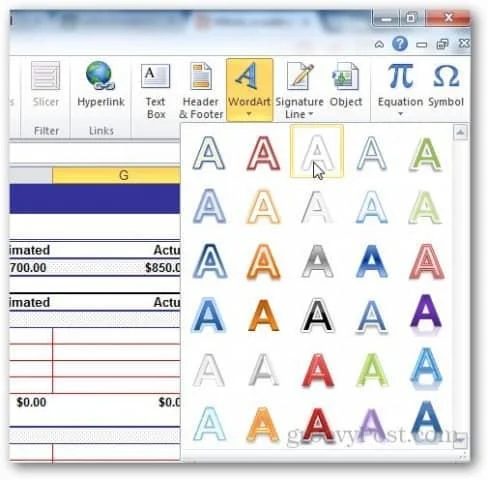 Sådan vandmærker du regneark i Excel 2010 og 2013