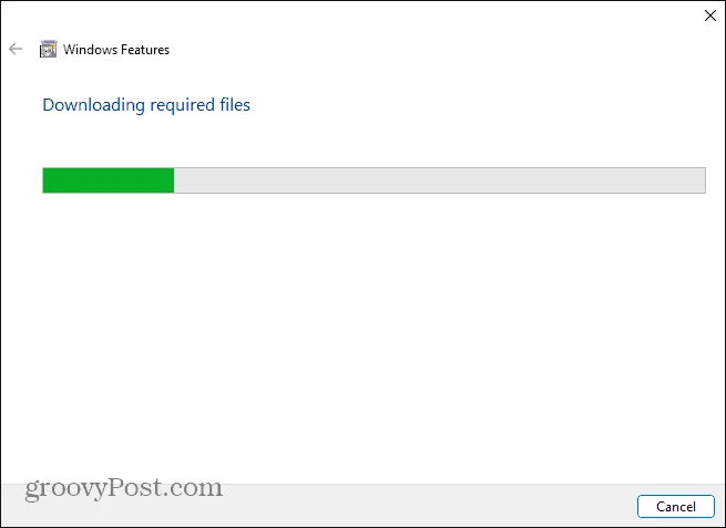 Sådan aktiverer du .NET Framework 2.0 og 3.5 i Windows 11