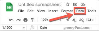 Hur man tar bort tomma rader i Google Sheets