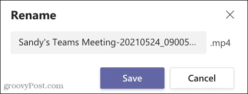 Sådan optages og afspilles en Microsoft Teams-optagelse