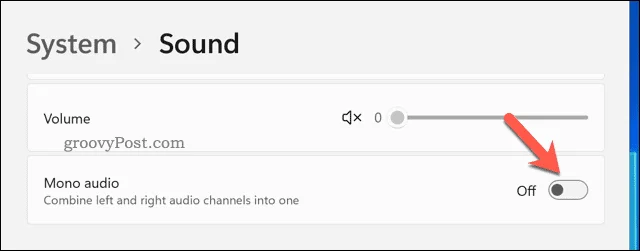 Slik aktiverer eller deaktiverer du Mono Audio på Windows 11