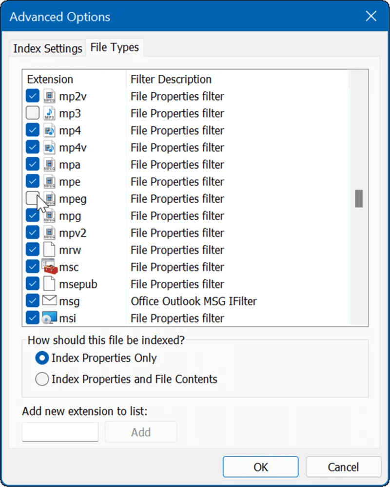 Hur man döljer filer och mappar från sökning på Windows 11