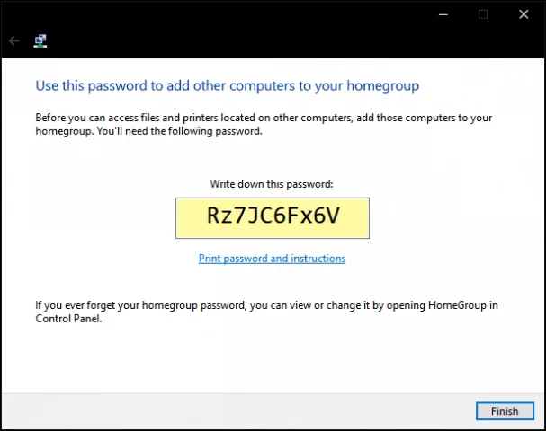 Sådan opretter og deltager du i en hjemmegruppe i Windows 10