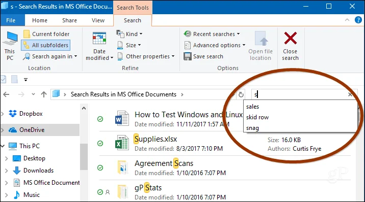 Sådan ryddes, slettes eller deaktiveres Windows 10 File Explorer-søgehistorik