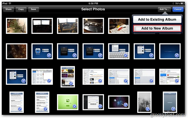 Sådan opretter du et nyt fotoalbum på iPhone eller iPad