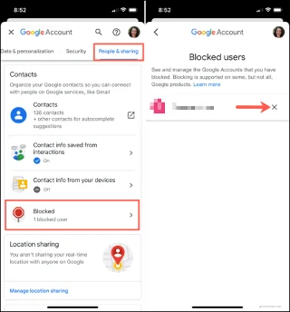 Sådan blokerer du andre fra at dele med dig på Google Drev