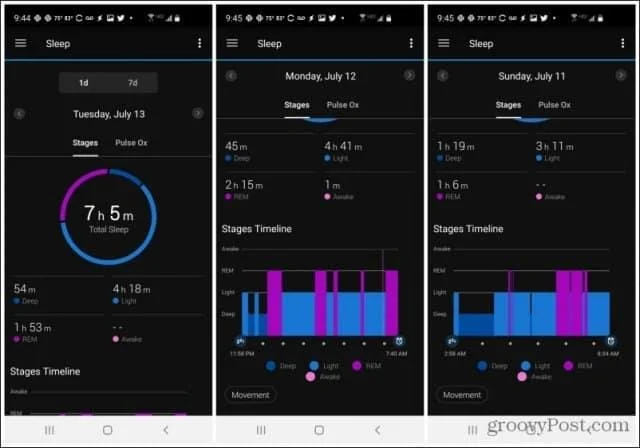 Sådan bruger du Garmin Instinct Sleep Tracking
