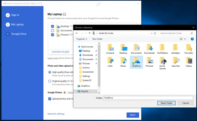 A Google Backup and Sync alkalmazás leváltja a Fotókat és a Drive-ot