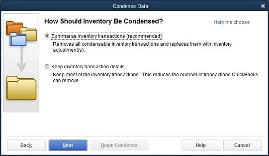 Основи за почистване на вашия фирмен файл QuickBooks
