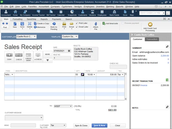 Különleges QuickBooks 2021 tippek kiskereskedőknek