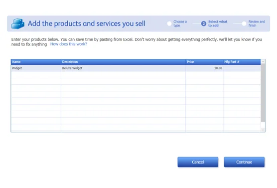 QuickBooks 2021 Express Setup