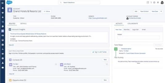 Få tilgang til poster i Salesforce Lightning Experience