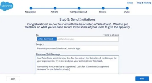 Slik konfigurerer du Salesforce1 for dine behov