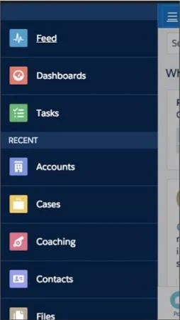 Slik tilpasser du Salesforce1-navigasjon