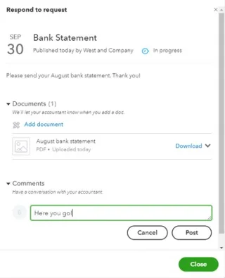 Hogyan dolgozzunk egy QuickBooks Online Client's Company-ban