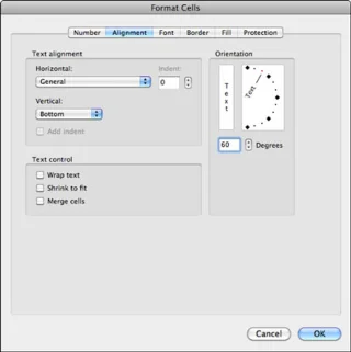 Excel darbam ar Mac 2011: ietilpiniet un novietojiet šūnu saturu darblapās