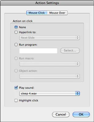 Office 2011 darbam ar Mac: pievienojiet audio klipus PowerPoint prezentācijām