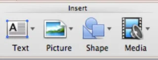 Satura ievietošana PowerPoint slaidā programmā Office 2011 darbam ar Mac