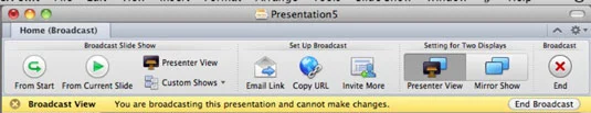 Apraidiet PowerPoint prezentācijas, izmantojot Office 2011 darbam ar Mac