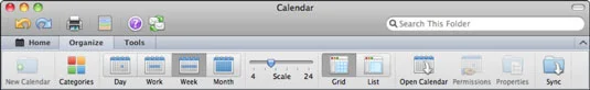 Office 2011 darbam ar Mac: kārtojiet un meklējiet Outlook kalendārus