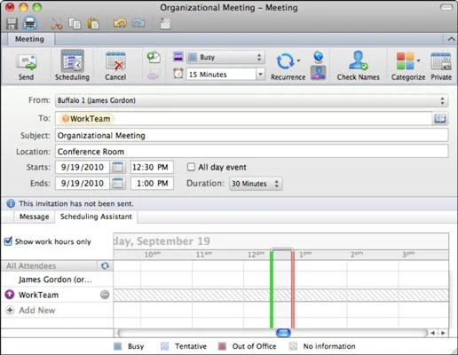 Office 2011 darbam ar Mac: pievienojiet Outlook kalendāra tikšanās