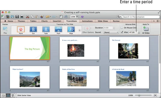 How to Create a Selfâ€Running, Kioskâ€Style PowerPoint Presentation on Your Mac