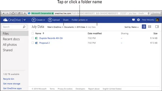 Kā pārvaldīt OneDrive mapes no sava iPad