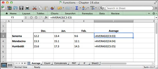 10 funkcijas skaitļu sagriešanai, izmantojot programmu Excel jūsu iPad vai Mac datorā
