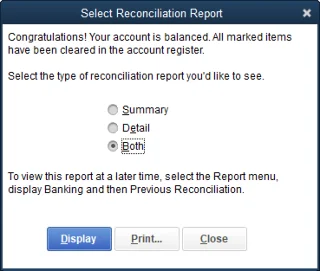 Hogyan lehet kiegyenlíteni egy bankszámlát a QuickBooks 2021-ben