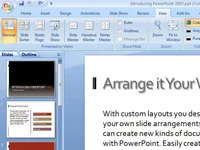 Kā rediģēt tekstu PowerPoint 2007 slaidā