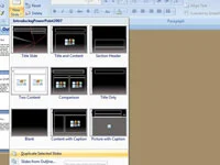 Kā dublēt PowerPoint 2007 slaidu