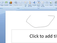 Kako narisati mnogokotnik ali oblike proste oblike na diapozitivih PowerPoint 2007