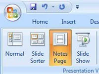 Kako prikazati opombe PowerPoint 2007 na ločenem monitorju