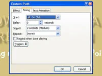 Kā padarīt tekstu kustīgu programmā PowerPoint 2007