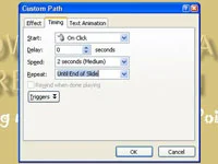 Kā padarīt tekstu kustīgu programmā PowerPoint 2007