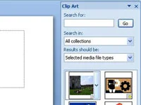 Kā ievietot filmu no klipu organizatora PowerPoint 2007 slaidā