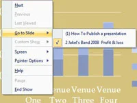Kā paslēpt vai parādīt PowerPoint 2007 slaidu