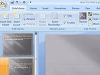 Kā paslēpt fona objektus PowerPoint 2007 slaidā