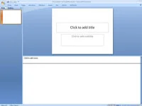 Kako dodati opombe diapozitivu PowerPoint 2007